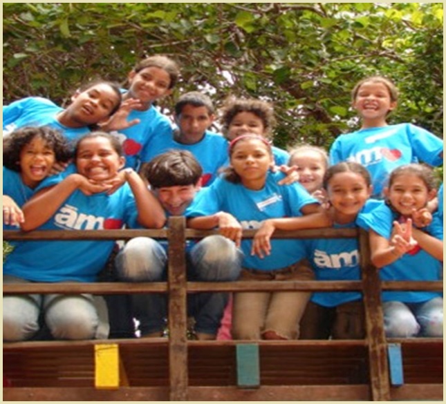 Crianças do Grupo AMO da Igreja Eterna Aliança - Parnamirim RN.
